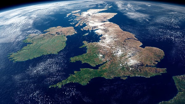 UK from space