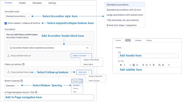 Accordion block image