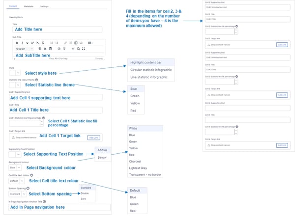 Highlight content bar image