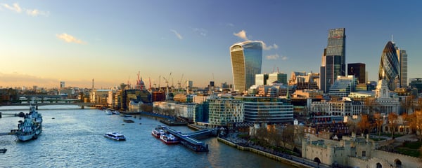 Photo of the London skyline