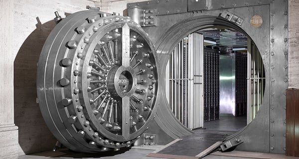 Walk in vault