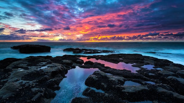4k Sunset Wide Screen