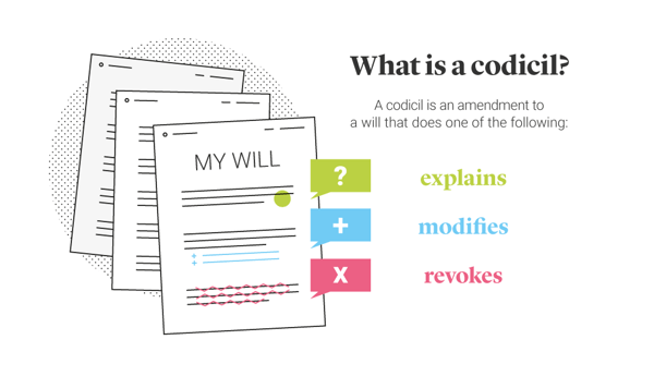 Codicil explained